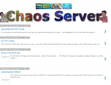 Tablet Screenshot of chaosserver.net
